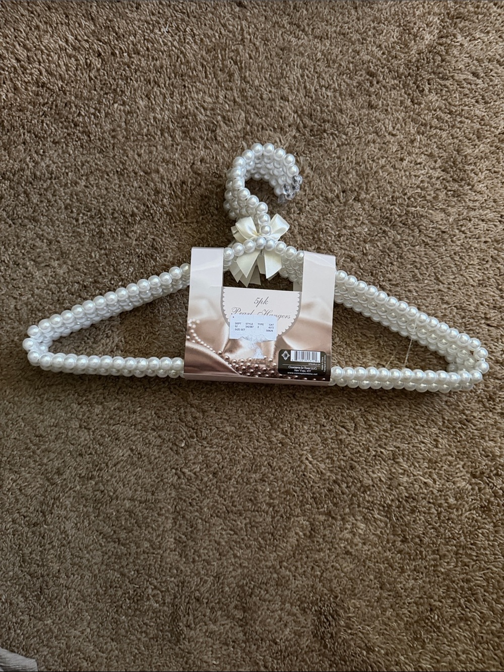 Hangers | NWT Pretty Pearl Hangers Set of 5